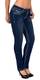 ESRA Damen Jeans Hose Straight Leg Damen Jeanshose Dicke Naht viele Farben bis Übergröße J540