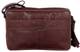 Leather Cross body - Eva - Dark brown
