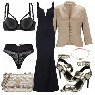Schicke Outfits Geburtstag mit Wal g. "Schickes Abend Outfit"Look: Ball, Gala, Geburtstag