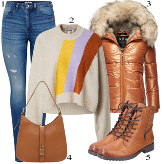 Chaleur tenues avec Marron/Rouge/Gris/Doré Parka/Manteau avec Fermeture Éclair/Doudoune & Manteau Matelassé/Manteau d'Hiver/Manteau en Duvet/Manteau avec Col en Fourrure/Veste extraordinaire/Veste en Duvet/Veste en Plume/Veste d'Hiver/Doudoune Navahoo "tenues parfaite"