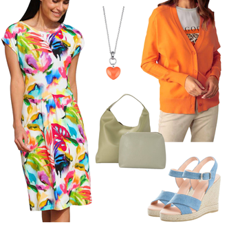 18 Geburtstag Outfits "Bunter Sommerlook"