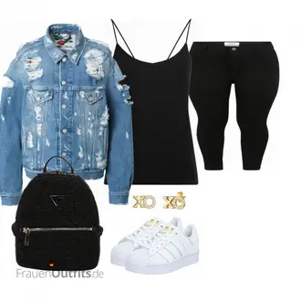Outfit mit Top HALLHUBER "All eyes on you"