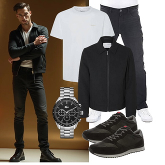Normale Passform Outfit mit Pepe Jeans "Freizeit Outfit"