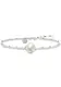 Thomas Sabo Charm-Armband Set Perle, SET0353-082-14-L19v (Set, 2 tlg.) silber / weiß