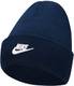 Nike Unisex Beanie Sportswear, Midnight Navy/White, DJ6224-410, 1SIZE