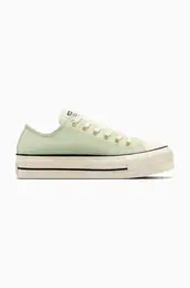 Teniske iz semia Chuck Taylor All Star Lift zelena barva, A13825C