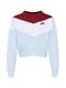 Nike Sportswear Sweatshirt blau / merlot / weiß