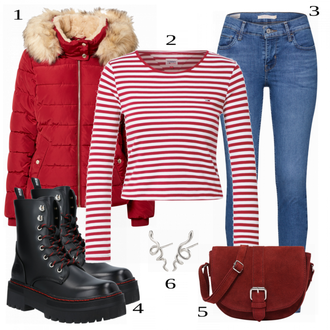 Outfit sa Plava Čizmica Dockers by Gerli "Savršeno za jesen"