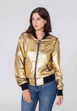 Metallic Bomberjacken für Damen image