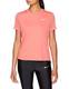 Nike Damen Dry Miler T-Shirt, Rosa (Sea Coral/Reflective Silver), M