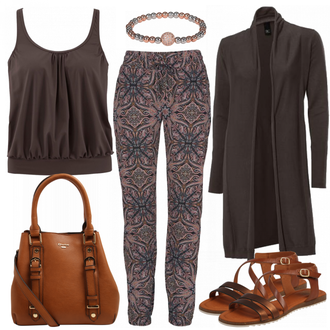 Outfit mit Blau Bademode Lascana "Amber"