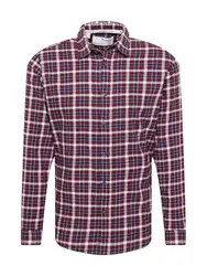 SELECTED HOMME Hemd rot / blau / weiß