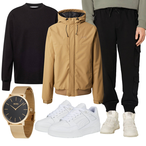 Schwarz Hoodie/Women's Fleece Sweatshirts/Lederjacke/Sport Sweatshirt/Bluse Große Größe/Sweatmode/Shirt & Top Große Größe/Strick Große Calvin Klein Jeans kombinieren