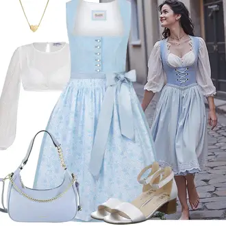Outfit mit Creme/Weiß/Grau/Beige Pump Niedriger Absatz/Sandalen Mit Absatz/Sommer Schuh/Spangenschuh/Vintage Sandale/Sandalen Mit Blockabsatz Ara "Herbst Outfit"