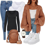 Winter Outfits mit schönem Rückenausschnitt image