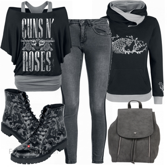 Outfit mit Blau Game of Thrones "Black Premium by EMP"