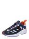 Tommy Jeans Sneaker ''''HERITAGE RETRO'''' navy / weiß / himmelblau / orange