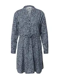 Košilové šaty 'Cory' indigo / černá