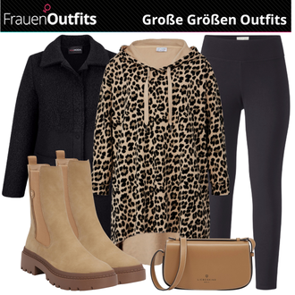 Outfit mit Braun Stiefel Chelsea Boot ESPRIT "Outfit Für Den Winter"