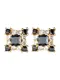 Kate Spade Ohrringe ''''Studs'''' gold / anthrazit / transparent