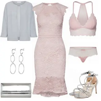 Outfit mit Grau lipsy "Carmen"