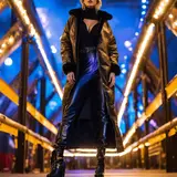 Warme Wide Leg Jeans Outfits image