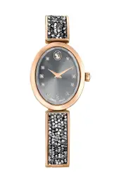 Ura CRYSTAL ROCK OVAL enska, siva barva, 5711695