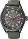 CITIZEN Solaruhr AW5005-39H anthrazit / grün / dunkelgrün