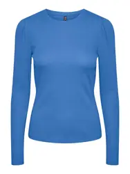 PIECES Shirt ''''Ruka'''' blau