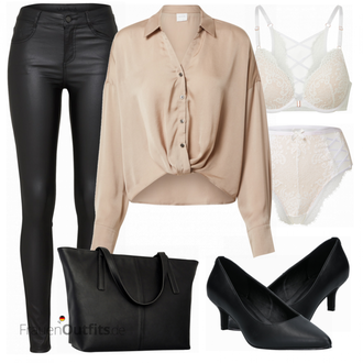 Outfit mit Schwarz High Heel ESPRIT "Schöner Sommer Look"