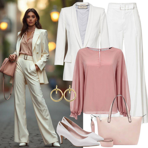 Comment poter Doré Accessoire Clip d'Oreille Coach avec Noir/Blanc/Beige Costume Pantalon de Mariage/Costume Pantalon Business/Costume Pantalon Sportif Élégant/Costume Pantalon Elégant/Costume Pantalon Moderne/Pantalon Marlène/Pantalon Business/Pantalon Palazzo/Pantalon Taille Haute/Pantalon de Costume/Pantalon à Plis Devant/Pantalon Plissé temu