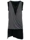 Heine Longtop silbergrau / schwarz