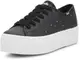 Keds Women's Triple Up Leather Sneaker, Black Light Up, 8