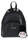 Love Moschino Rucksack GIRLY POM POM schwarz