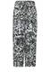 CECIL Damen Wide Leg Hose mit Blumen in Weiß