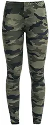 Urban Classics Damen Ladies Camo Leggings, Wood Camo, M