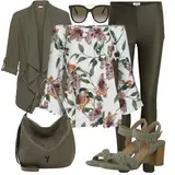 Glanz Leggings Outfits für Damen image
