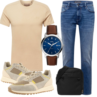 Viertelarm Outfit mit 4F "Toller Look für die Freizeit"