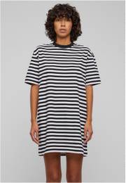 Dmsk pruhovan aty oversized blo/ern