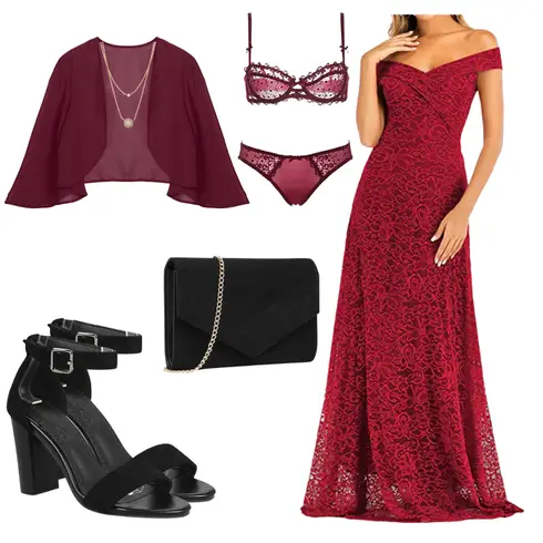 Lila Langes Strickkleid/Maxikleid/Wadenlanges Kleid/Spitzenkleid/Kleid Häkeln LA ORCHID kombinieren