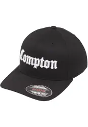 Mister Tee Cap ''''Compton'''' wei / schwarz