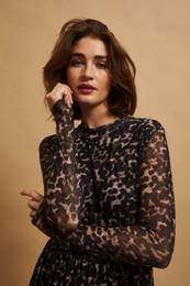 Midi aty s leopardm vzorem