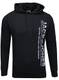 JACK & JONES Herren Kapuzenpullover Sweat Hoodie, Schwarz / Black , M