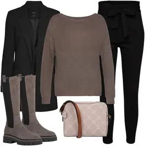 Modisches Vorstellungsgespräch Outfit