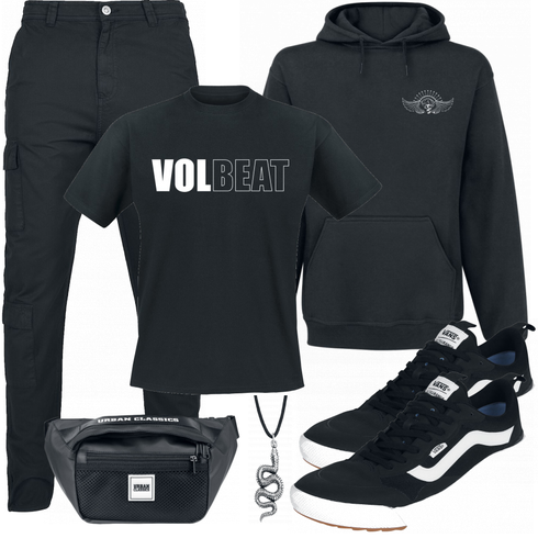 Blau Hose Urban Classics kombinieren