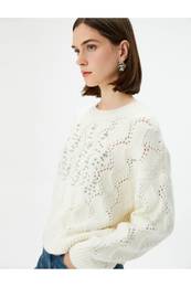 Tuba nsal X Cotton - Shiny Stone Knitted Sweater