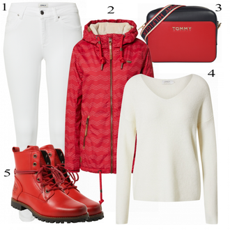 Outfit sa Crvena Čizmica Dockers by Gerli "Tvoj otmjeni outfit"
