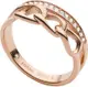 FOSSIL Ring rosegold / altrosa