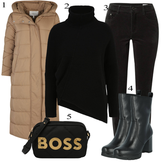 outfit mit AllSaints "Zimska oblačila"