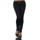 Damen Jeans Hose Hüfthose Damenjeans Hüftjeans Röhrenjeans Röhrenhose Röhre H937, Farbe: Schwarz, Größe: 40 (L)